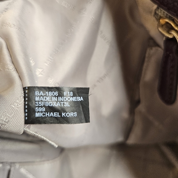 Michael Kors Deep Purple Tote - Picture 8 of 10